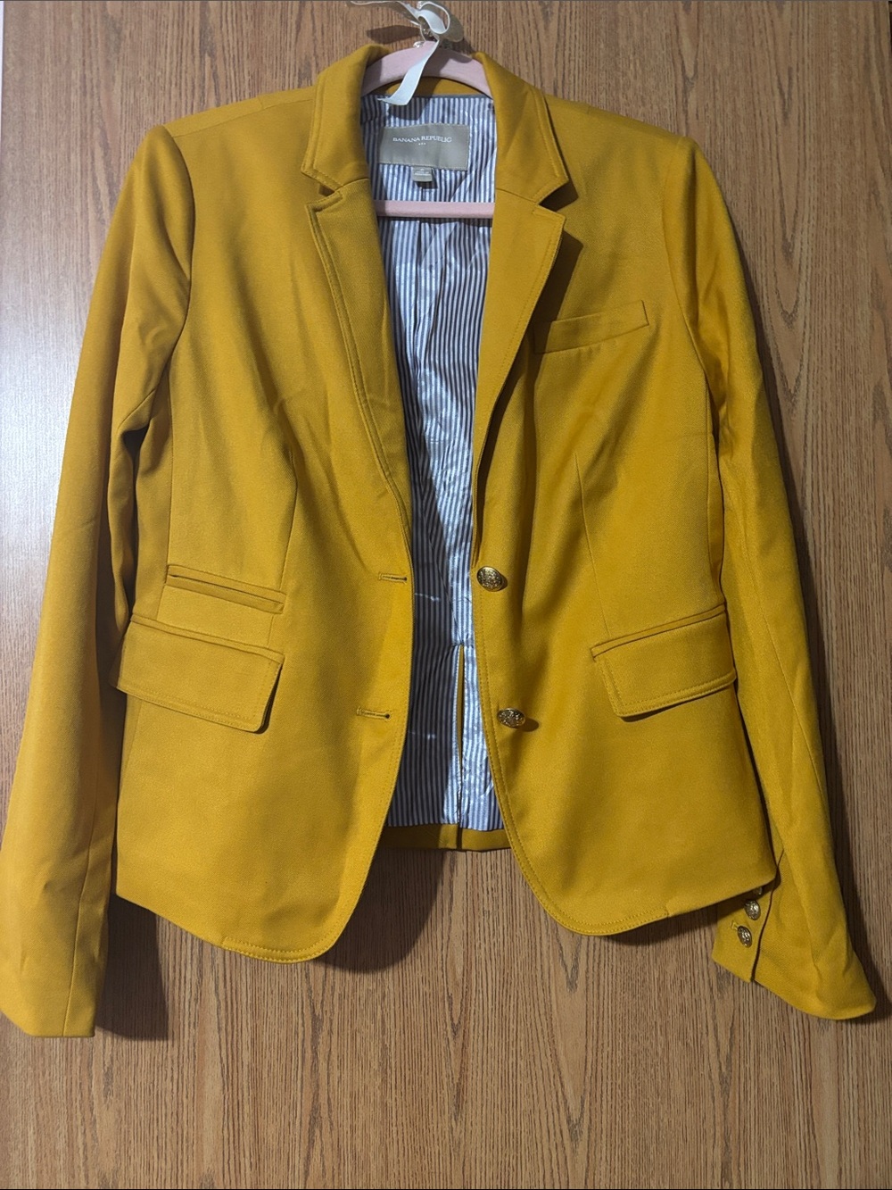 Banana Republic Women's Mustard Blazer